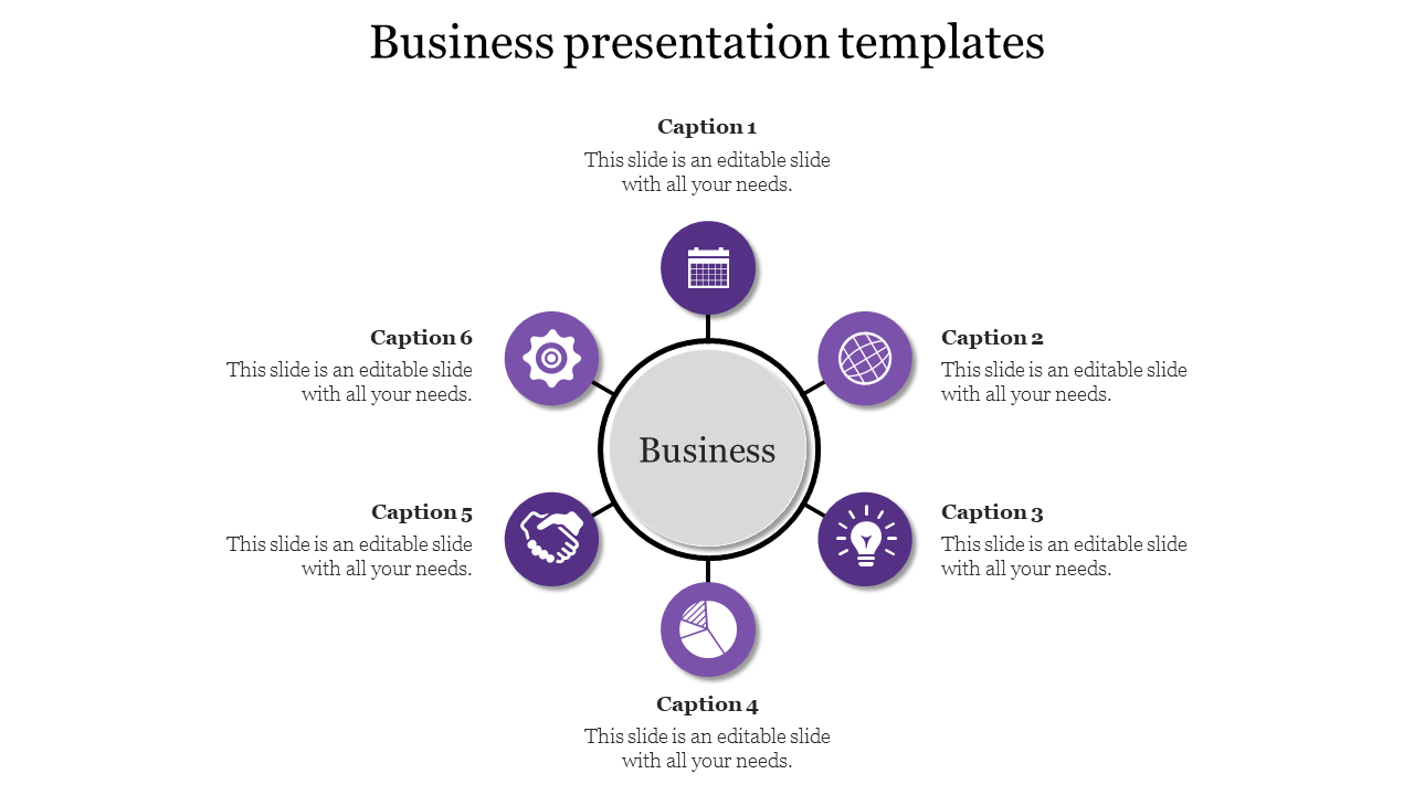 Enthralling Business Presentation Templates Themes